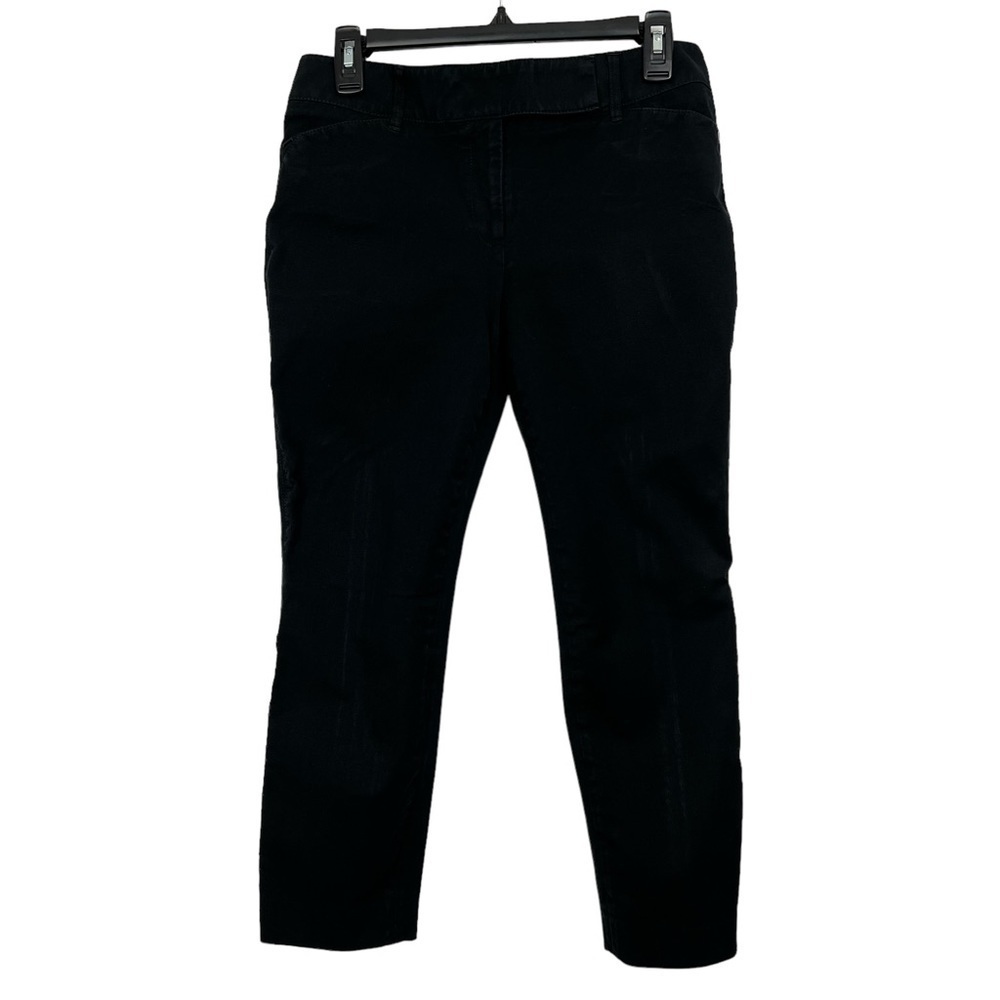 White House/Black Market Women’s Dress Capris Sz 4R Color Black Stretch Pockets